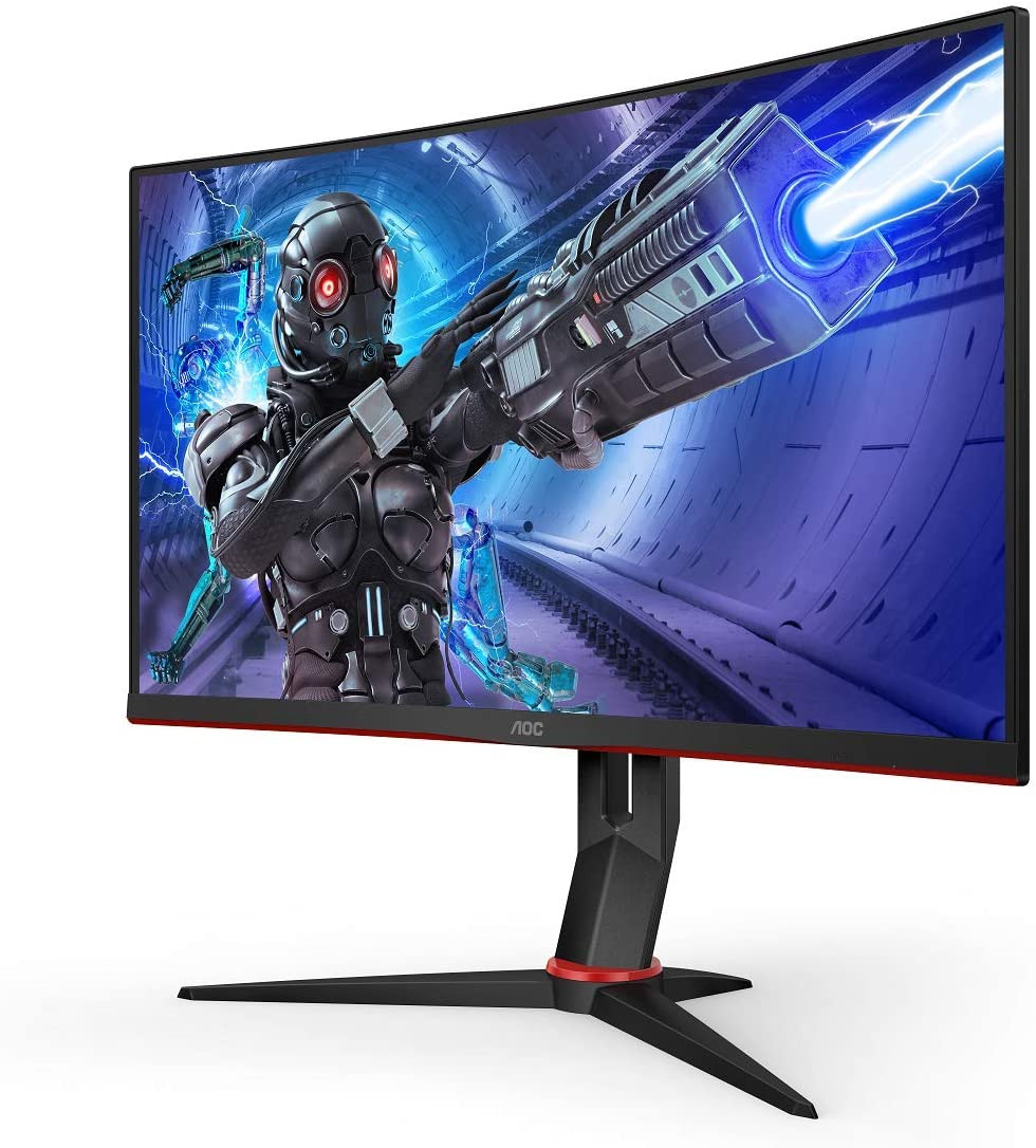 Aoc 27” VA display with 240Hz refresh rate, 0.5ms Curved Gaming Monitor