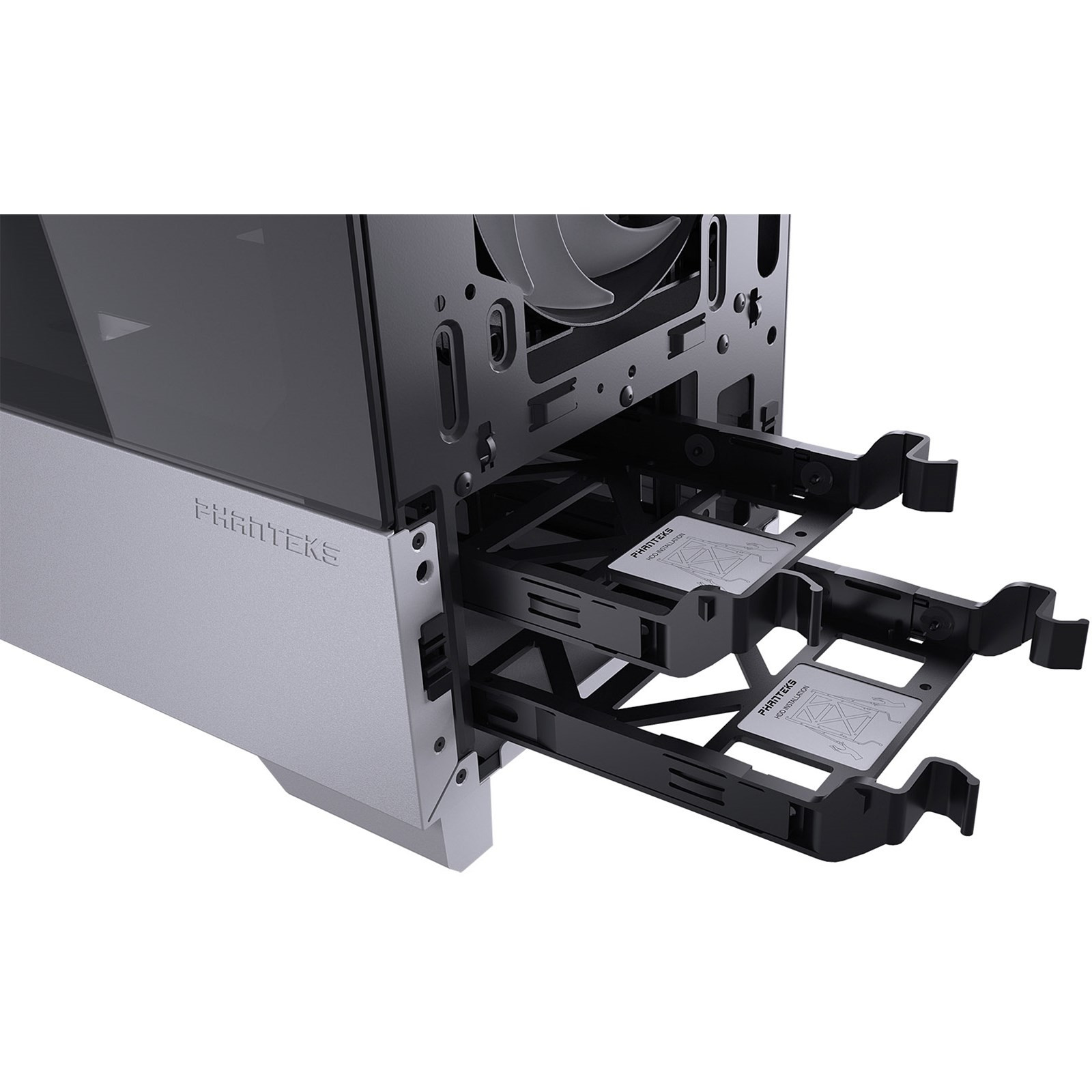 Phanteks Eclipse P360A AIR DRGB Gaming Case White With Tempered Glass