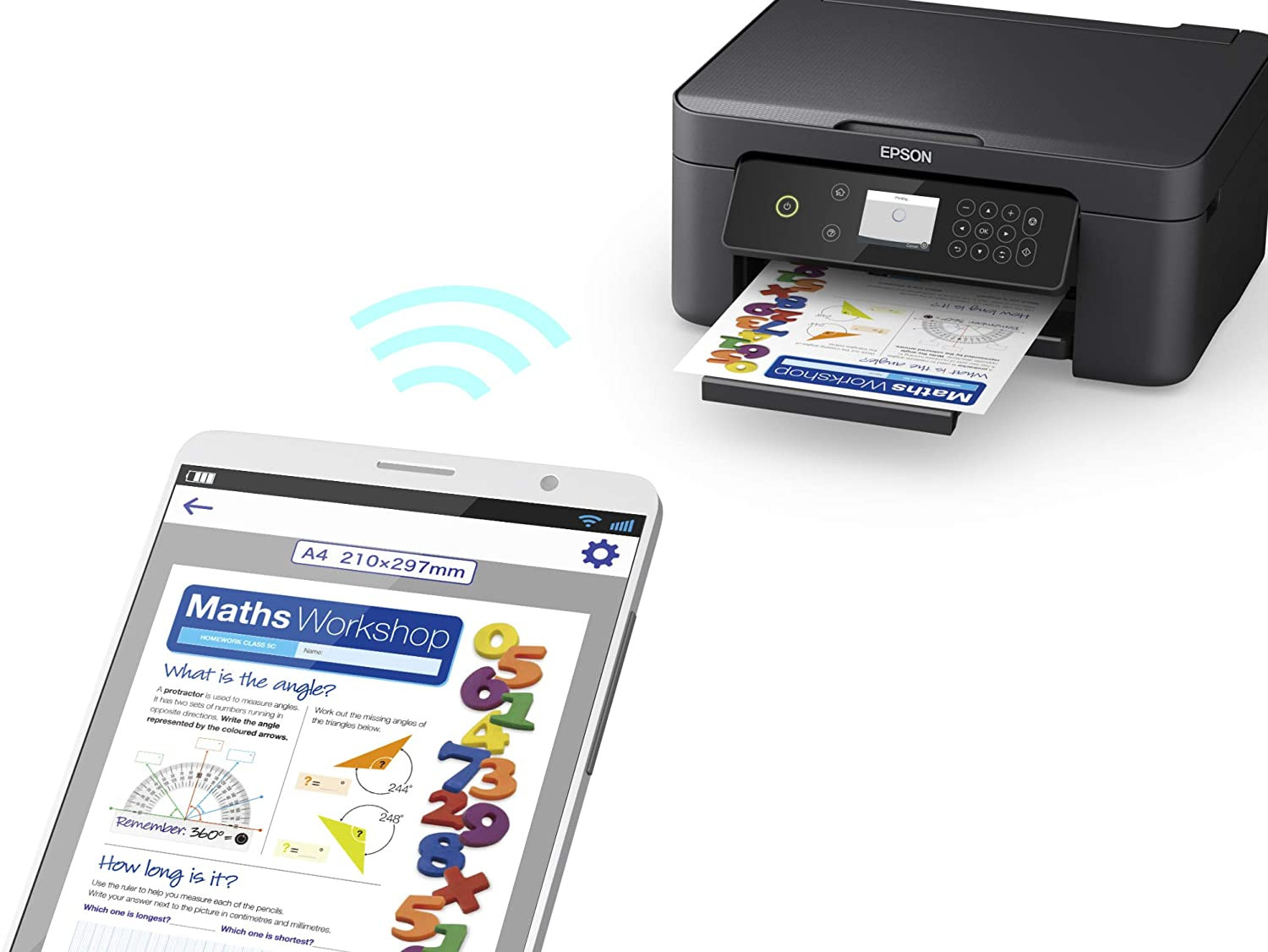 EPSON Epson Expression Home XP4100 Print/Scan/Copy WiFi Printer