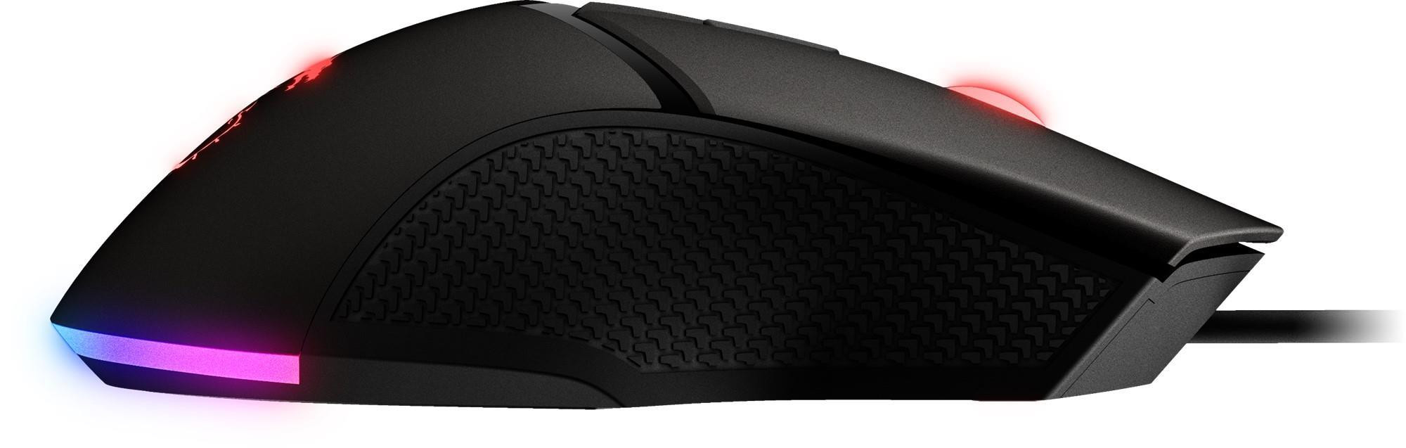 MSI CLUTCH GM20 ELITE USB OPTICAL RGB GAMING MOUSE Falcon Computers