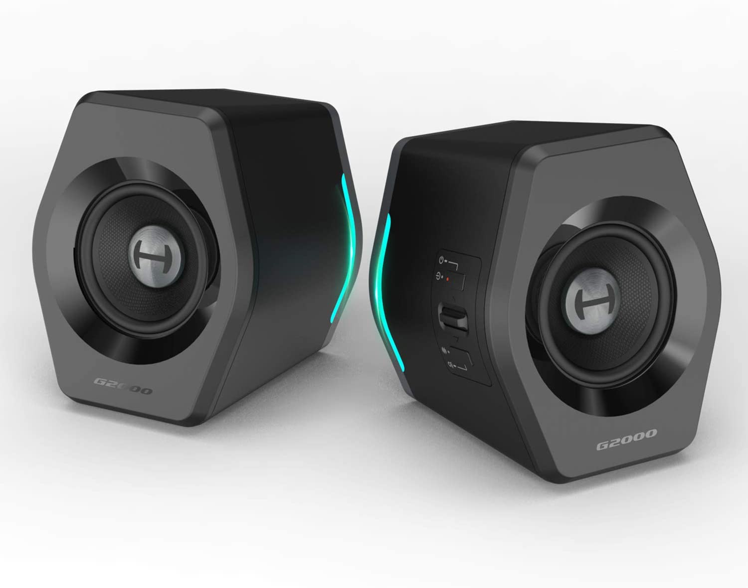 Edifier G2000 RGB Bluetooth PC Gaming Speakers Black CMG2000