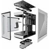 HYTE Y60 DUAL CHAMBER ATX PC - BLACK / WHITE EDITION Image