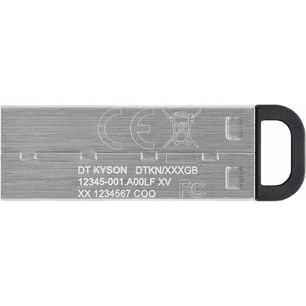 Kingston 256GB USB 3.2 Gen1 Memory Pen, DataTraveler Kyson, Metal Capless Design, R/W 200/60 MB/s