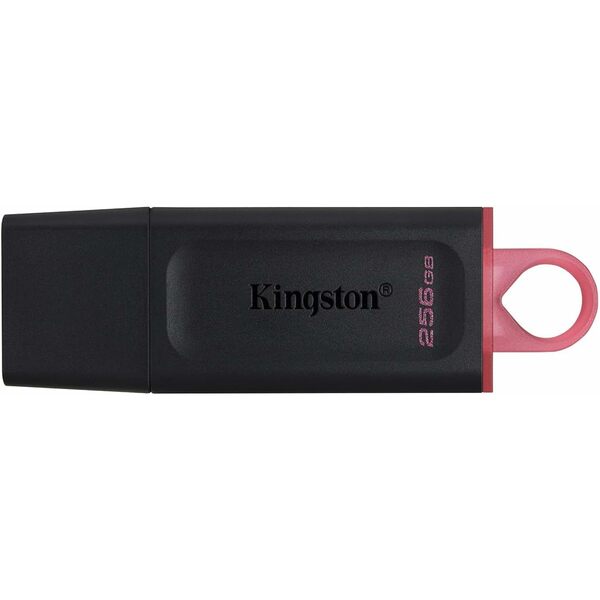 Kingston 256GB USB 3.2 Gen1 Memory Pen, DataTraveler Exodia, Cap, Key Ring