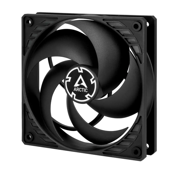 Arctic Cooling Arctic P12 120mm Pressure Optimised PWM Case Fan, Black, Fluid Dynamic