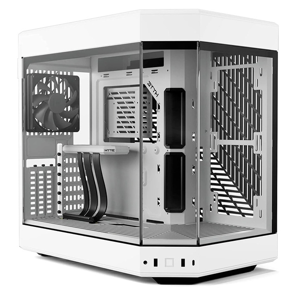 HYTE Y60 DUAL CHAMBER ATX PC CASE - SNOW WHITE