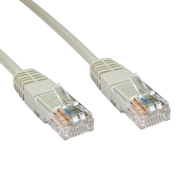 Generic 0.5mt RJ45 CAT5E UTP Network Patch Lead - GREY