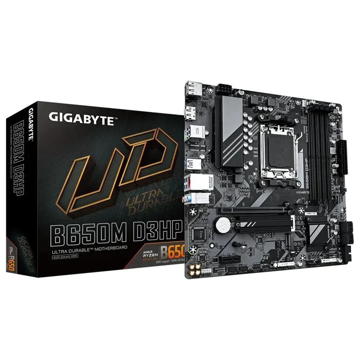 Gigabyte B650M D3HP Micro ATX AMD Socket AM5 Motherboard Falcon