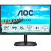 Aoc 24 Inch FHD Monitor,75Hz, IPS, Framnless Design, 1920 x 1080 @ 75Hz, HDMI / VGA - SPECIAL  OFFER- BLACK FRIDAY WEEK Image