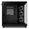 NZXT H6 Flow Black  Mid Tower Tempered Glass Dual Chamber PC Gaming Case - Special Offer Image