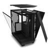 NZXT H6 Flow Black  Mid Tower Tempered Glass Dual Chamber PC Gaming Case - Special Offer Image