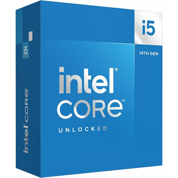 Intel  Core™ i5-14600K Desktop Processor 14 cores (6 P-cores + 8 E-cores) up to 5.3 GHz - Retail