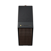 Fractal Designs Fractal Design North Charcoal Black (TG Dark) Case w/ Dark Tint Glass Window, ATX, 2 Fans, USB-C, Walnut Front Image