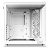 NZXT H6 Flow RGB White  Mid Tower Tempered Glass PC Gaming Case Image