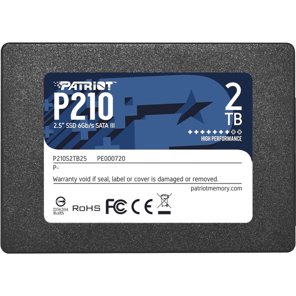 Patriot P210 SSD 2TB SATA 3 Internal Solid State Drive 2.5``