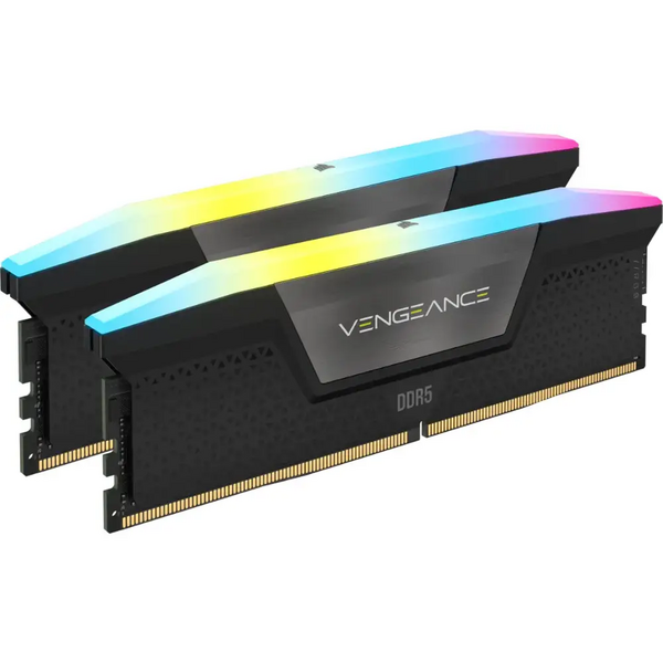 Corsair Vengeance RGB 32GB Kit (2 x 16GB), DDR5, 6000MHz (PC5-48000), CL36  Memory