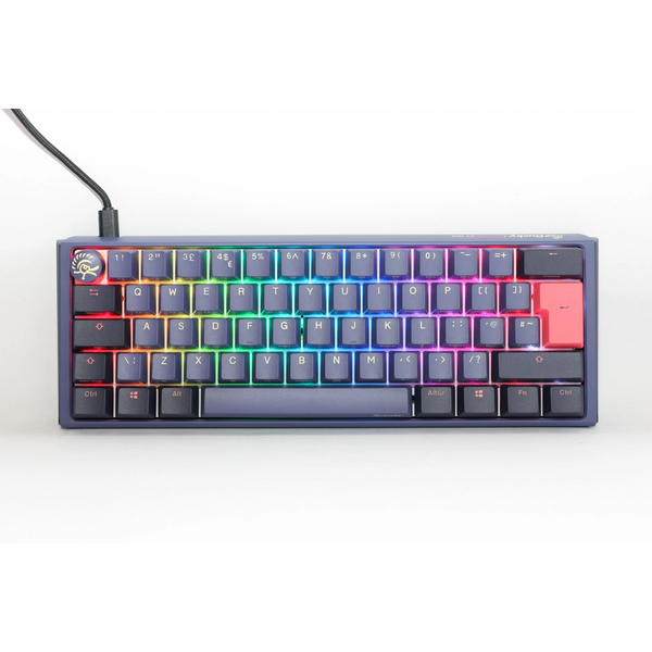 Ducky One 3 Cosmic Mini 60% USB RGB Mechanical Gaming Keyboard Cherry MX Blue Switch - UK Layout - Special Offer - Hurry  Ends Cyber Monday