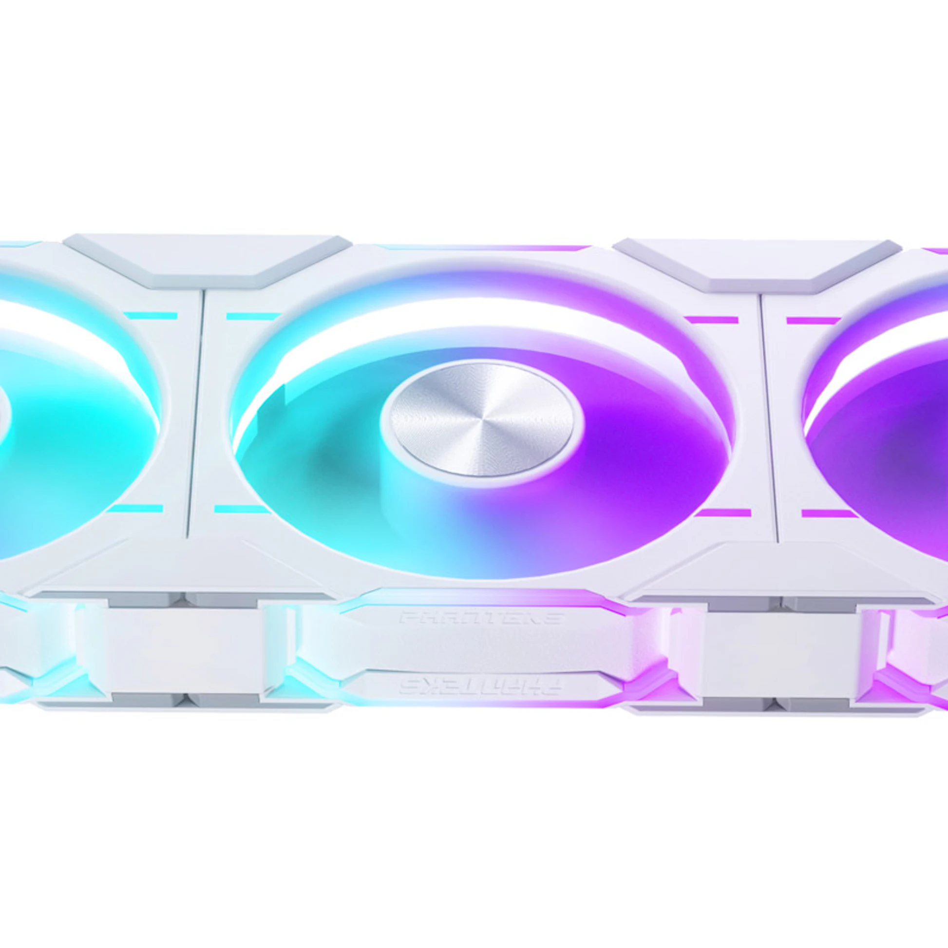 Phanteks D30 Reverse Airflow 120mm DRGB PWM Fan Triple Pack - White ...