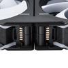 Phanteks D30 Reverse Airflow 120mm DRGB PWM Fan Triple Pack - Black  - Special Offer Image