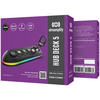 Streamplify Streamplify HUB DECK 5 RGB USB Hub 5-port USB Hub with Power Charging Image