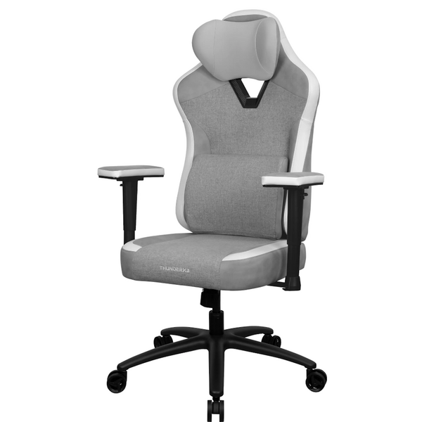 ThunderX3 Thunder X3 EAZE-Loft Grey Gaming Chair -  Light Grey