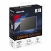 Toshiba 1TB Canvio Gaming - Portable External HDD for PC and Consoles, USB 3.2. Gen 1 Technology, Black Image