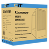 CIT Slammer Gaming Case 3 x ARGB Fans Mb Sync TG Side Panel Image