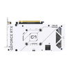ASUS NVIDIA GeForce RTX 4060 DUAL White OC 8GB Ada Lovelace Graphics Card Image