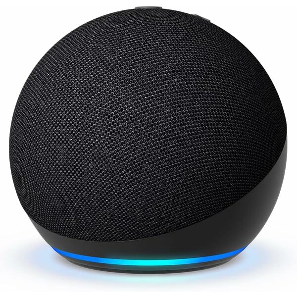 Amazon Echo Dot (5th generation, 2022 release) | Big vibrant sound Wi-Fi and Bluetooth smart speaker with Alexa - Charcoal