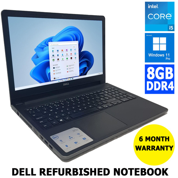 Dell 15-3568 - i5 7200U - 8GB DDR4 - 256GB M.2 SSD 15.6`` 1080p - Windows 11 Pro - 6 Month Warranty