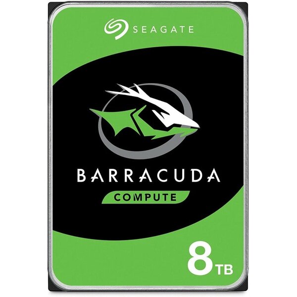 Seagate Barracuda 8TB 3.5` 5400RPM, 256Mb Cache, SATA III Internal HDD