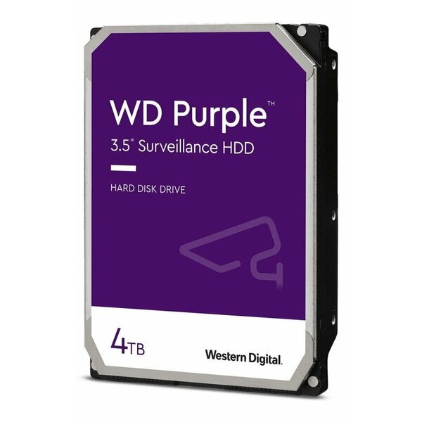 Western Digital 4TB WD Purple Surveillance Storage 3.5 inch SATA Hard Drive