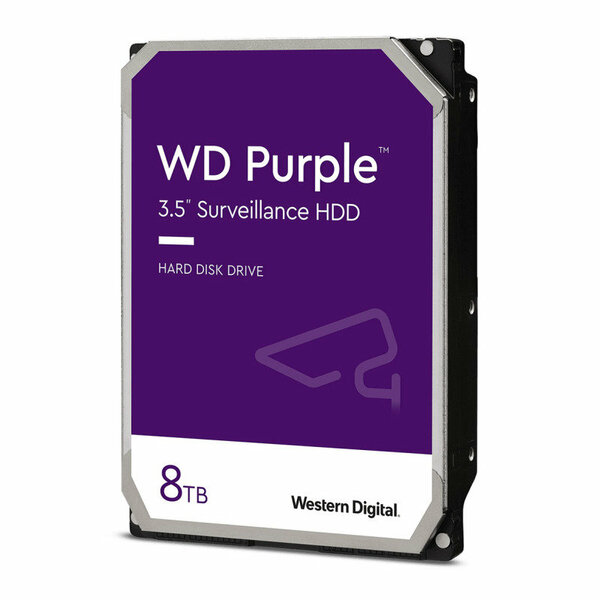 Western Digital 8TB WD Purple Surveillance Storage 3.5 inch SATA Hard Drive