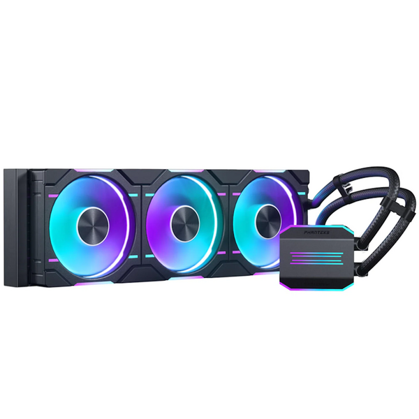Phanteks Glacier One 360D30 Black RGB All In One CPU Water Cooler - 360mm