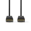 NEDIS DisplayPort Male to DisplayPort Male  8K@60Hz -  Nickel Plated  - 3.00 m - Black - Boxed Image
