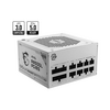 MSI MAG A850GL 850W (White Edition) 80 Plus Gold Rated ATX 3.0 PCIE5 Fully Modular Power Supply Unit - SPECIAL OFFER Image