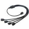 Akasa 3-Pin Addressable RGB LED Splitter and Extension Cable Image