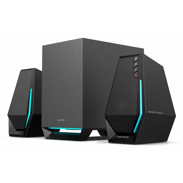 Edifier Hecate G1500 MAX Bluetooth RGB Gaming 2.1 Speaker System - Black