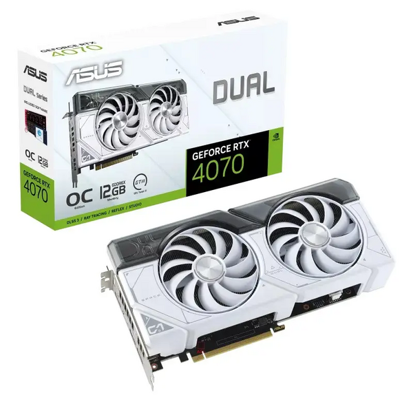 ASUS Dual GeForce RTX 4070 White OC 12GB - Special Offer