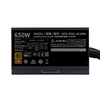 Coolermaster MWE 650w 80 Plus Bronze - (Flat Black Cables) V2 PSU - Black Friday Special Offer Image