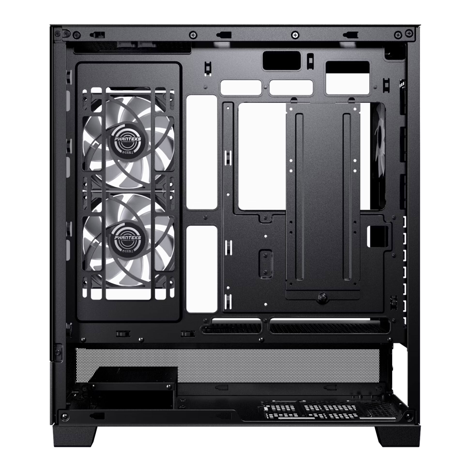 Phanteks XT View ATX Case Tempered Glass Windows, Black (3x DRGB Fans ...