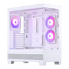 Phanteks XT View ATX Case Tempered Glass Windows, White Image