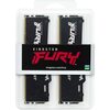 Kingston 64Gb DDR5 6000Mhz - Fury Beast RGB Memory Module Kit  - 2X 32Gb  -  Black Image