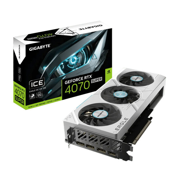 Gigabyte GeForce RTX 4070 SUPER EAGLE OC ICE 12GB Graphics Card