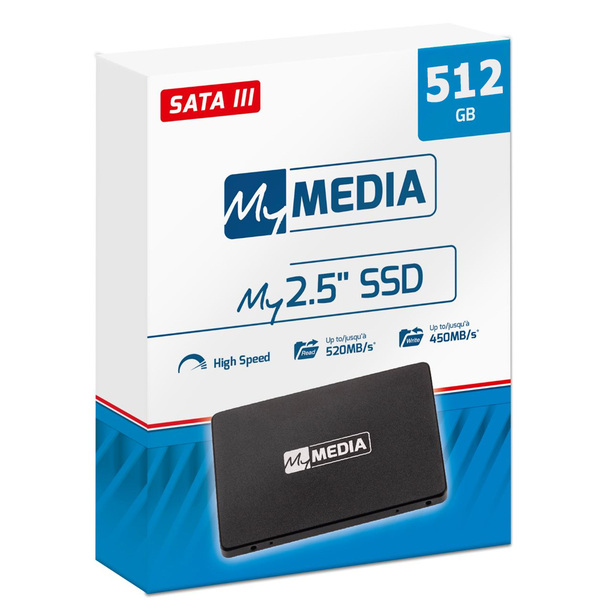 MY-MEDIA (VERBATIM) My Media By Verbatim 512GB 2.5” 7mm Internal SATA SSD