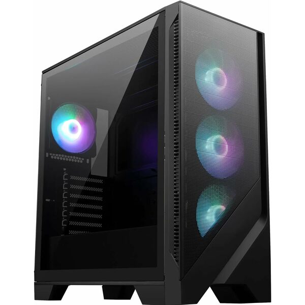 MSI MAG Forge 320R ATX Tempered Glass RGB PC Gaming Case