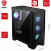 MSI MAG Forge 320R ATX Tempered Glass RGB PC Gaming Case Image