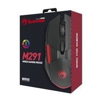 Marvo Scorpion  Gaming Mouse, USB, 6 LED Colours, Adjustable up to 6400 DPI, Gaming Grade Optical Sensor with 6 Programmable Buttons