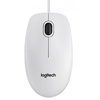 Logitech B100 Optical USB Ambidextrous Mouse for Windows, Mac and Linux - White Image