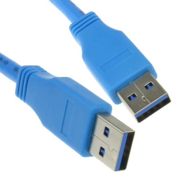 Generic 0.5 Metre USB3 A Male - A Male - blue